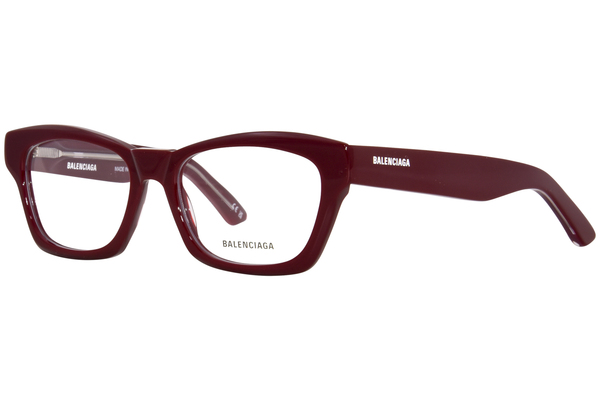  Balenciaga BB0242O Eyeglasses Full Rim Rectangle Shape 