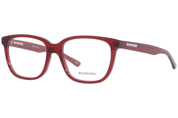  Balenciaga Everyday BB0078O Eyeglasses Women's Full Rim Square Optical Frame 