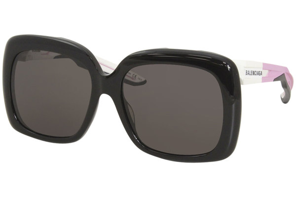 Balenciaga BB0054SA Unisex Square Sunglasses