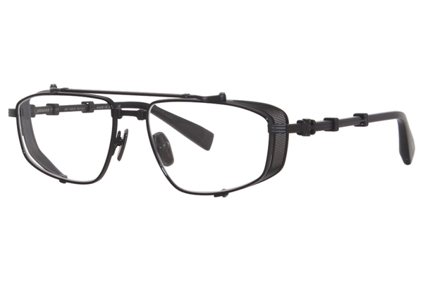 Balmain Brigade-V BPX-142 Titanium Eyeglasses Full Rim Rectangle Shape