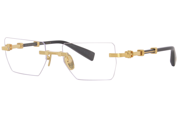  Balmain Pierre BPX-150 Eyeglasses Rimless Rectangle Shape 