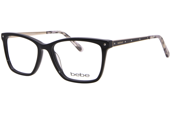 Bebe BB5231 Eyeglasses Women's Full Rim Rectangle Shape