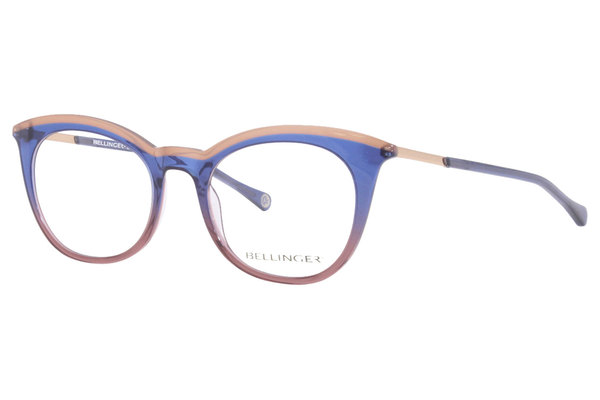 Bellinger Less-1912 Eyeglasses Frame Women's Full Rim Cat Eye