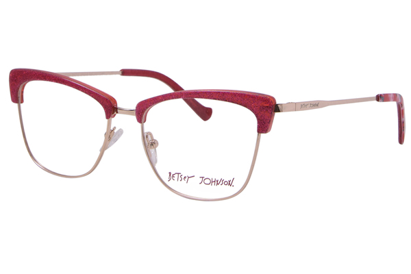 Betsey Johnson Razzle Dazzle Eyeglasses Women's Full Rim Cat Eye