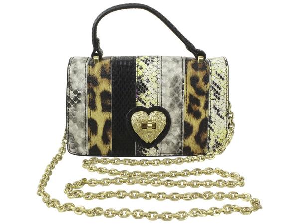 Betsey Johnson Women's Snake My Day Crossbody Handbag