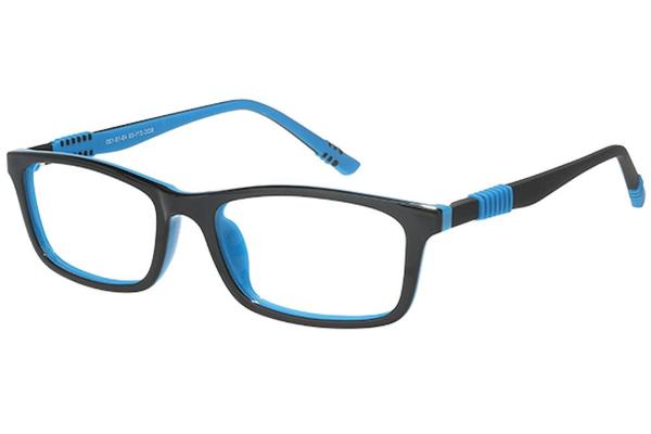  Bocci Youth Boy's Kids Eyeglasses 371 Full Rim Optical Frame 