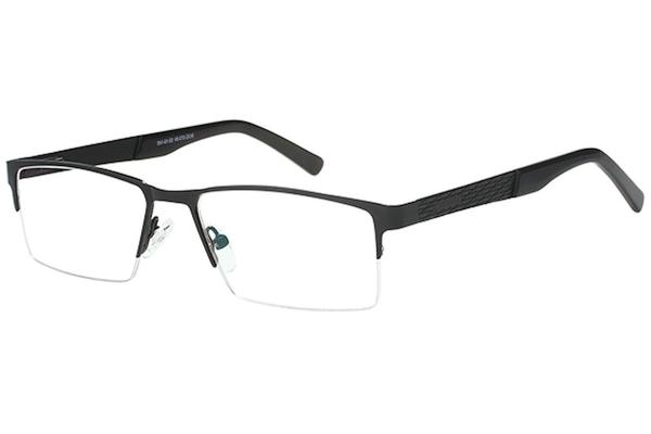 Bocci Men's Eyeglasses 373 Half Rim Optical Frame