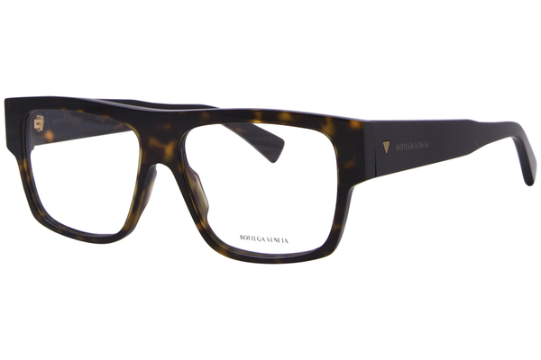  Bottega Veneta BV1290O Eyeglasses Men's Full Rim Rectangle Shape 