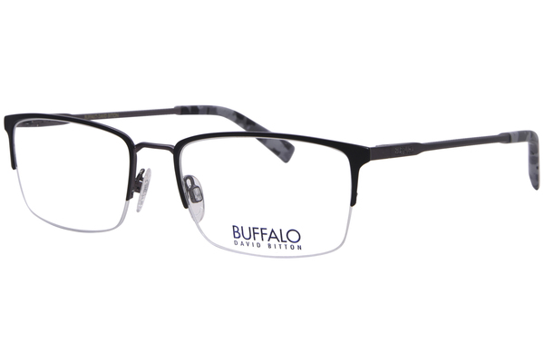  Buffalo By David Bitton BM523 Eyeglasses Men's Semi Rim Rectangle Shape 