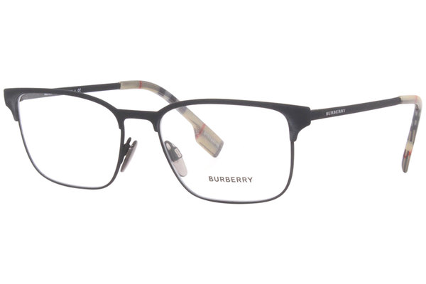  Burberry BE1332 Eyeglasses Men's Full Rim Rectangle Shape 