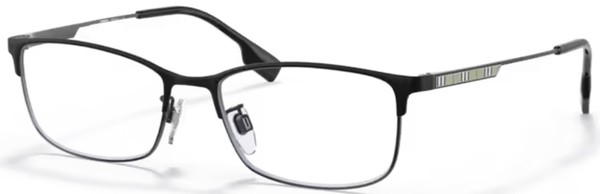 Burberry BE1357TD Eyeglasses Men's Full Rim Rectangle Shape