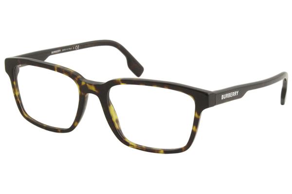  Burberry BE2308 Eyeglasses Men's Full Rim Rectangle Shape 