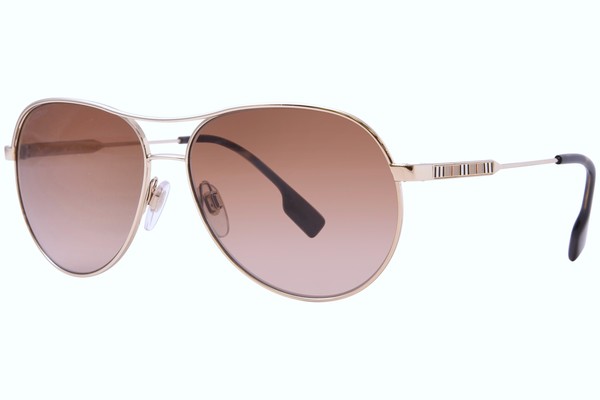  Burberry Tara B-3122 Sunglasses Women's Pilot 