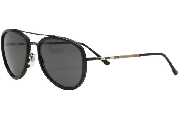 BURBERRY Women’s 58mm Check Temple Pilot store Sunglasses