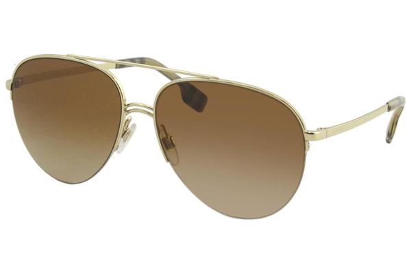 Burberry Women's BE3113 BE/3113 Fashion Pilot Sunglasses