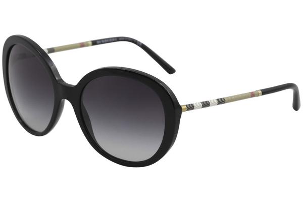 burberry women's round sunglasses