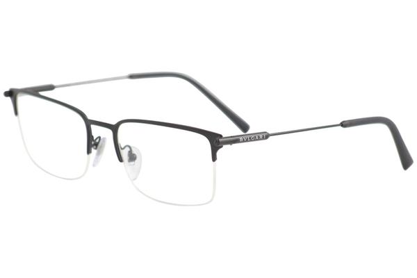  Bvlgari Men's Eyeglasses BV1096 BV/1096 Half Rim Optical Frame 