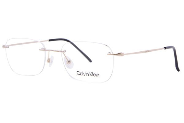 Calvin Klein CK22125TD Eyeglasses Rimless Rectangle Shape