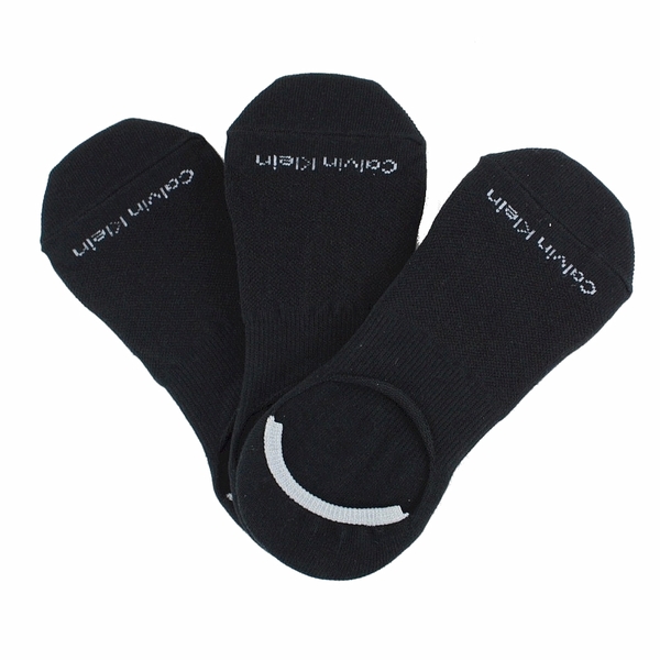  Calvin Klein Men's 3-Pairs No Show Liner Fashion Socks 