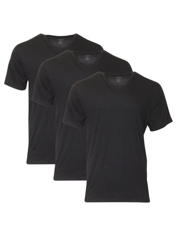 Calvin Klein Men's Classic Fit T-Shirts V-Neck 3-Piece