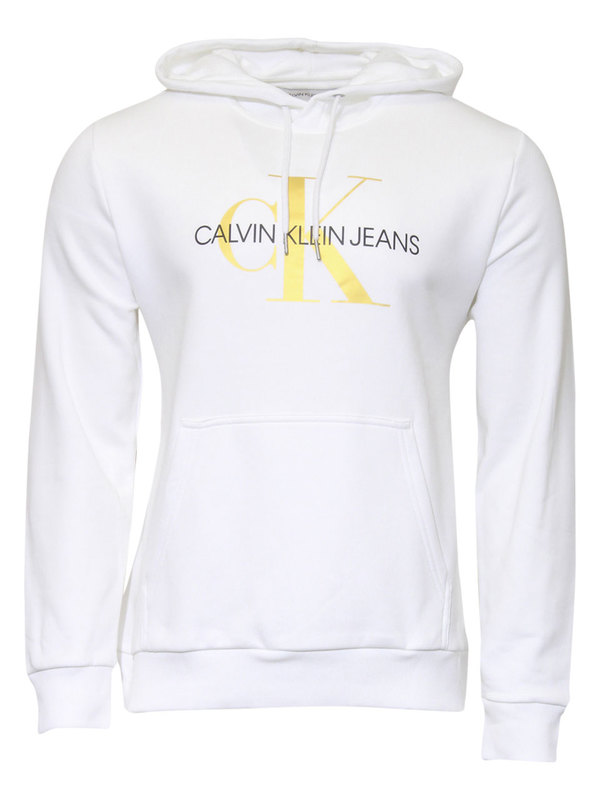  Calvin Klein Men's Monogram Logo Pullover Hoodie Sweatshirt 