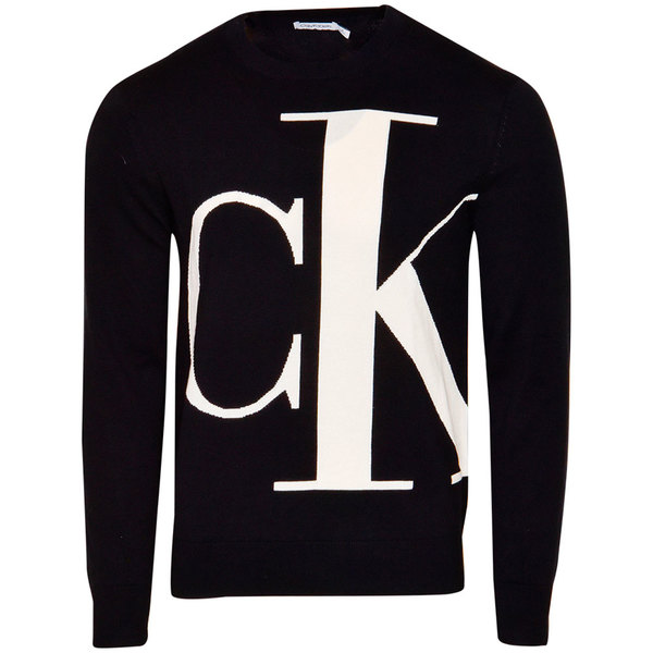 Calvin Klein Men's Sweater CK Long Sleeve Crew Neck Pullover