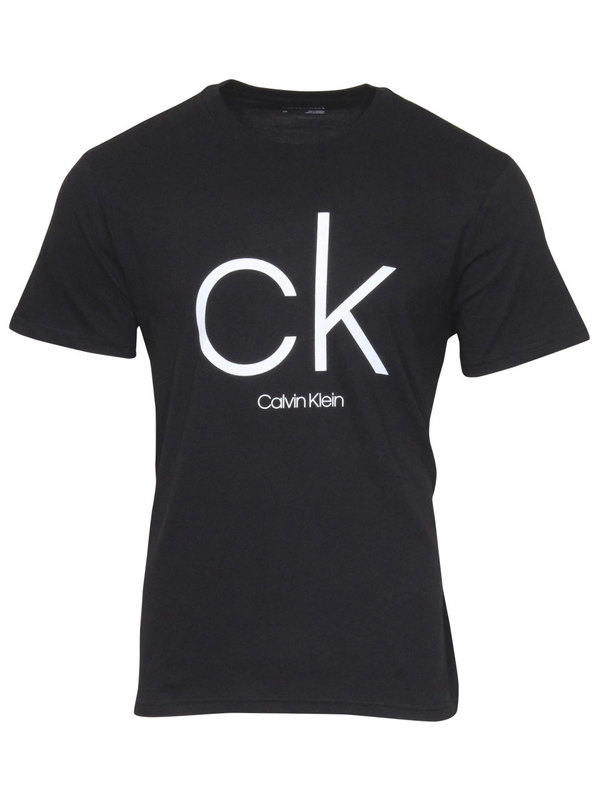  Calvin Klein Men's T-Shirt CK Logo Crew Neck 