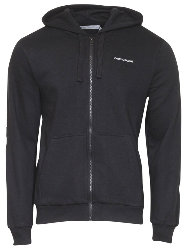  Calvin Klein Men's Traveling Logo Zip-Up Hoodie Sweatshirt 