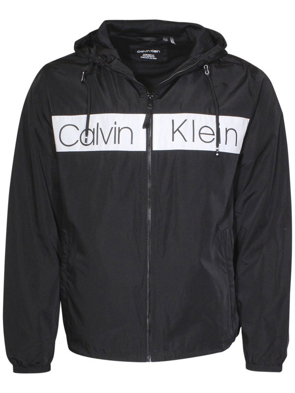 calvin klein hooded shirt