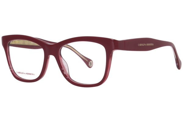  Carolina Herrera CH/0016 Eyeglasses Women's Full Rim Rectangle Shape 