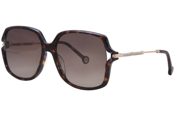  Carolina Herrera HER-0132/G/S Sunglasses Women's Square Shape 