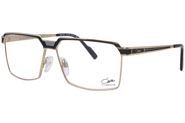 Cazal 7105 Titanium Eyeglasses Men's Full Rim Rectangle Shape