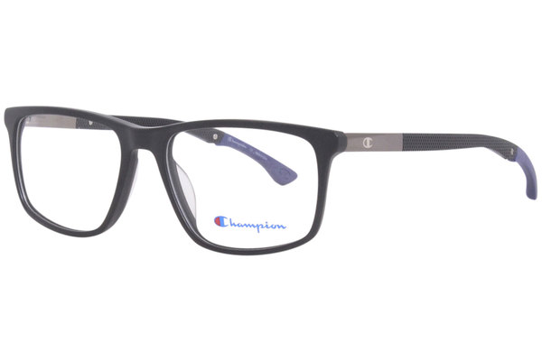  Champion Chill Eyeglasses Men's Full Rim Rectangle Shape Tri-Flex 