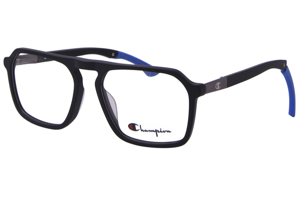  Champion CHOMP Eyeglasses Men's Full Rim Square Shape Tri-Flex 