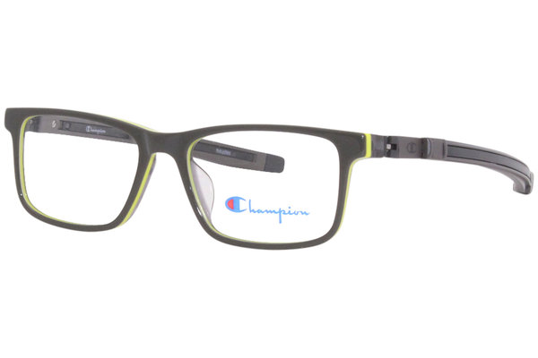 Champion Grab Eyeglasses Frame Youth Boy's Full Rim Rectangular