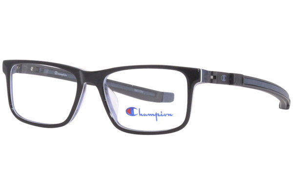 Champion Grab Eyeglasses Frame Youth Boy's Full Rim Rectangular