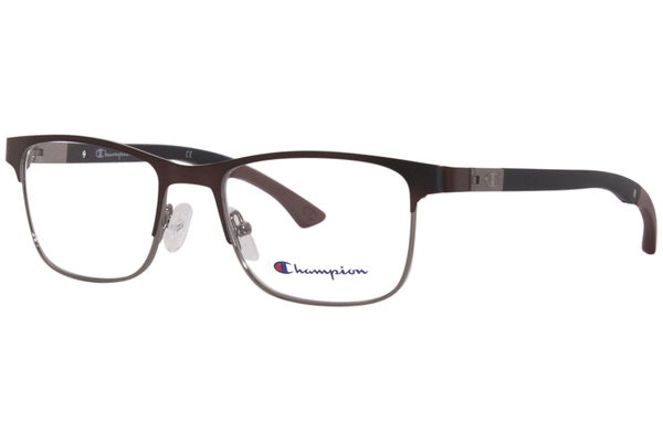  Champion Hattrick Eyeglasses Youth Boy's Full Rim Square Shape Tri-Flex 