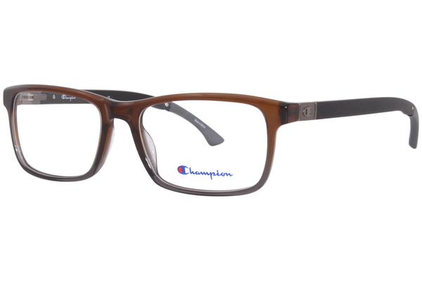  Champion Scorex Eyeglasses Men's Full Rim Rectangle Shape 