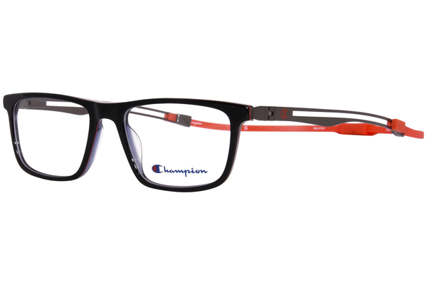  Champion Snack Eyeglasses Youth Boy's Full Rim Rectangle Shape 