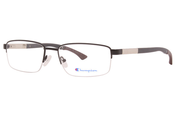 Champion Triad Eyeglasses Men's Semi Rim Rectangular Optical Frame