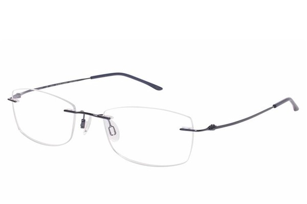 Charmant Eyeglasses TI8600 TI/8600 Titanium Rimless Chassis Optical Frame