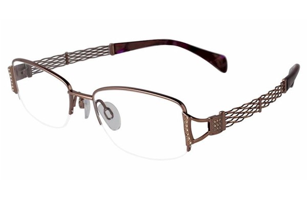  Charmant Line Art Women's Eyeglasses XL2068 XL/2068 Half Rim Optical Frame 