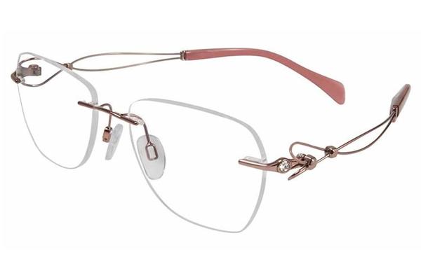  Charmant Line Art Women's Eyeglasses XL2096 XL/2096 Rimless Optical Frame 