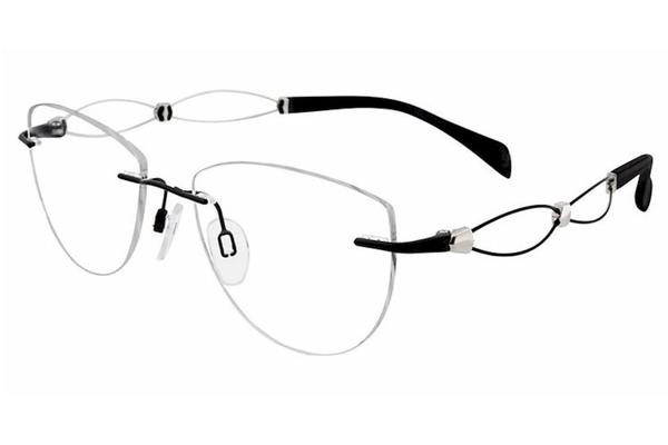  Charmant Line Art Women's Eyeglasses XL2105 XL/2105 Rimless Optical Frame 