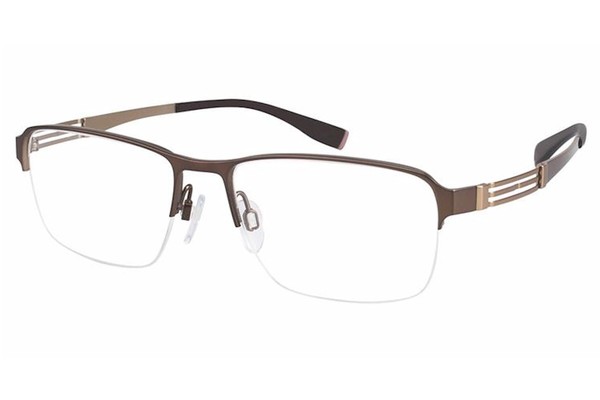  Charmant Perfect Comfort Eyeglasses TI/12303 Titanium Half Rim Optical Frame 