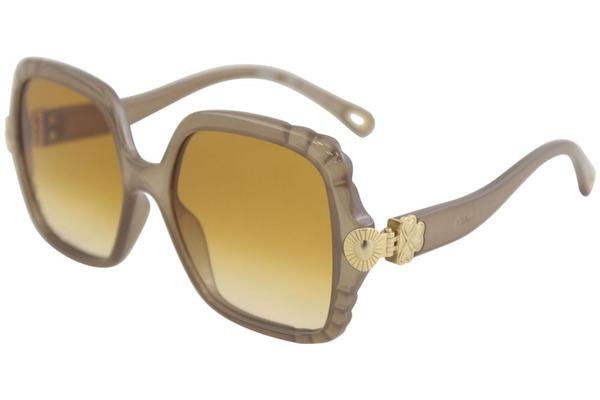 chloe women's square sunglasses