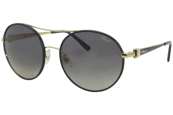  Chopard SCHB68S Sunglasses Men's Round Shades 