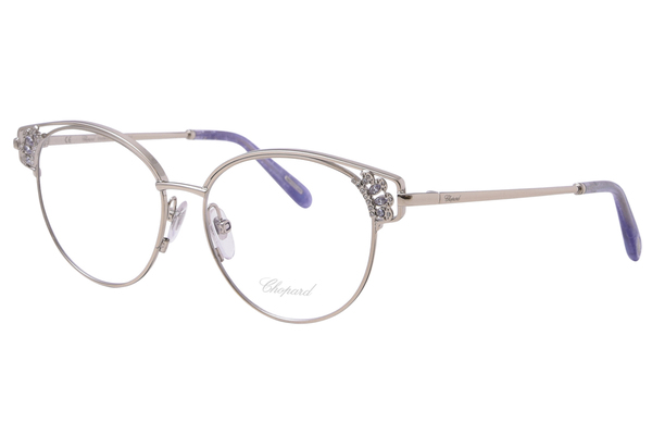  Chopard VCHC51S Eyeglasses Women's Full Rim Cat Eye Optical Frame 