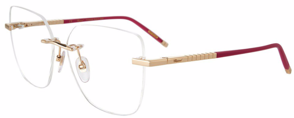  Chopard VCHG25M Eyeglasses Women's Rimless 