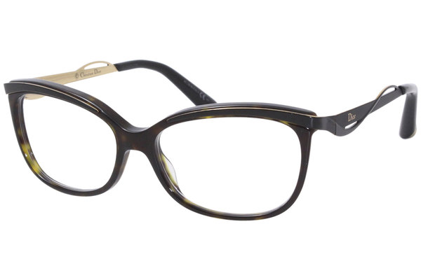  Christian Dior CD3280 Eyeglasses Women's Full Rim Optical Frame Cat Eye 